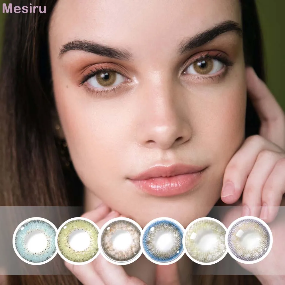 Hot OEM/ODM Mesiru Wholesale Circle Lentilles de Contact de Couleur Eye Contact Lenses Color Contact Lens