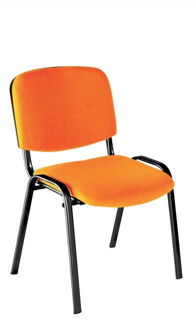 Low Price Metal Frame With Black Coating Office Hospital Training Visitor Meeting chairs