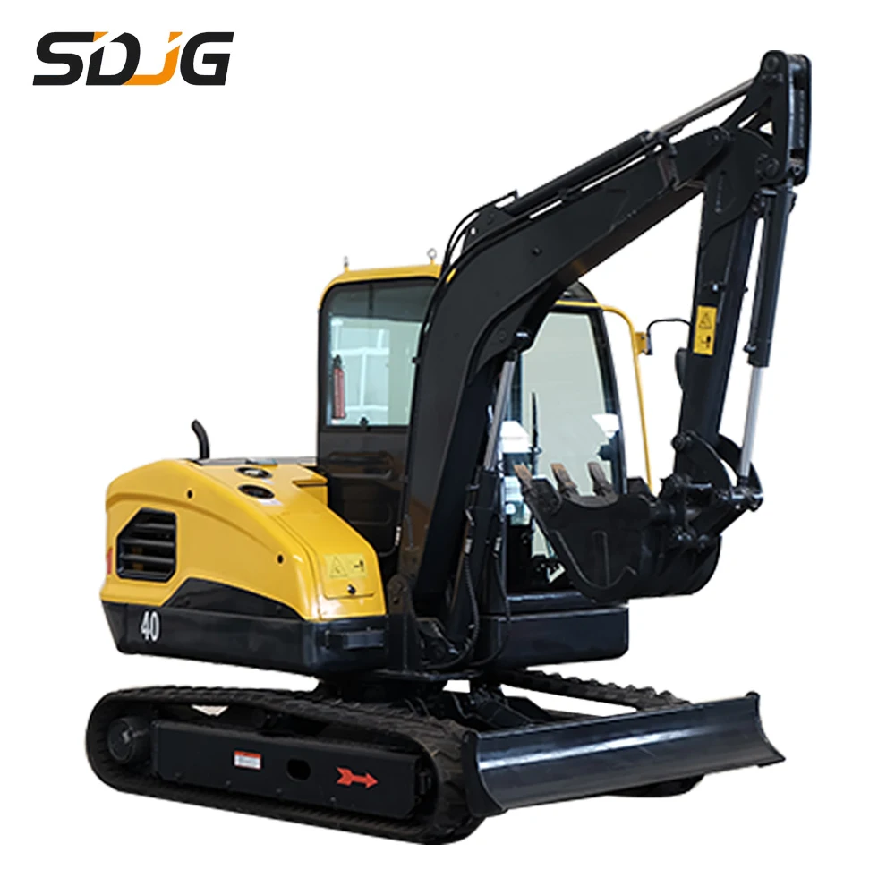 FREE SHIPPING Mini Small Digger CE/EPA/EURO 5 China Mini Excavators 4 Ton