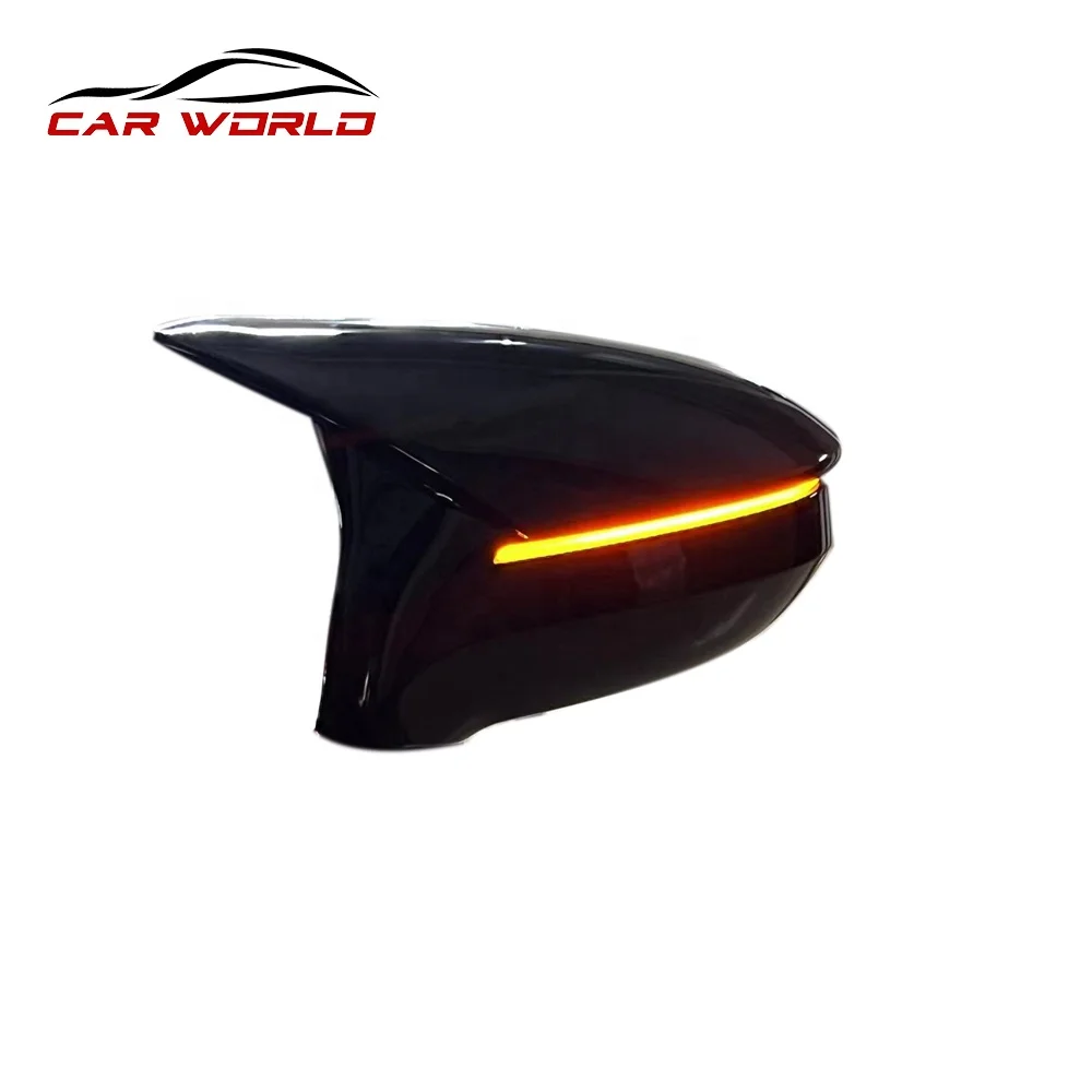 Car Mirror Cover For 2006 2007 2008 Leuxs IS250 Upgade LED  Style Plastic Material  For 2005 Lexus IS300 Side Mirror