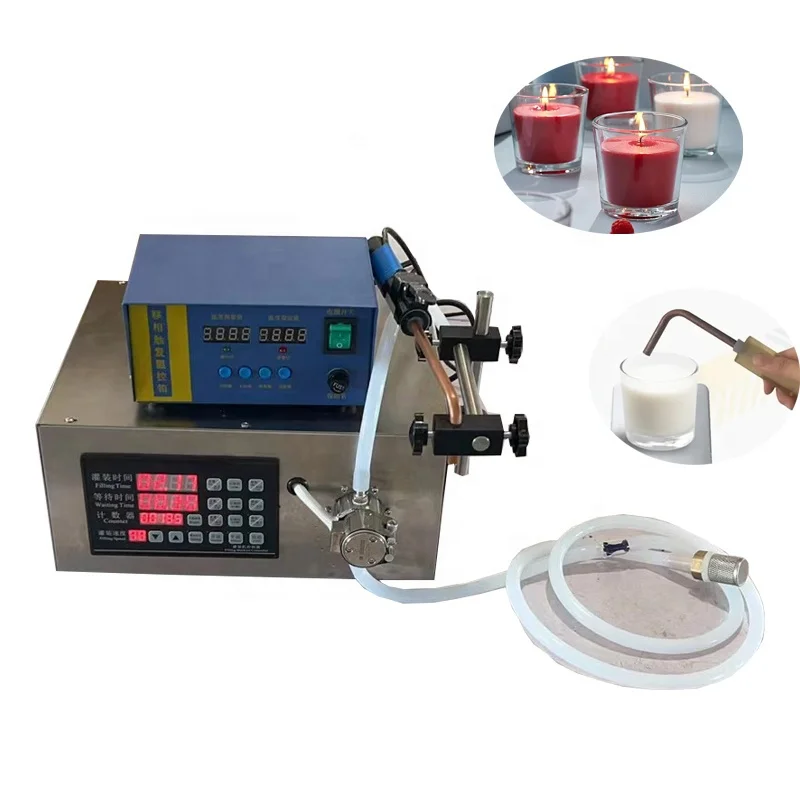Popular Candle Filling Machine Candle Machine/ Paraffin/soy/bee/hair/polish Wax Pouring And Filler For Sale