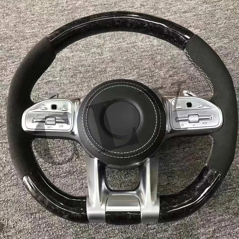CLY оригинальные рулевые колеса для Mercedes A C E S CLA GLA GLC GLE GLS Class Change AMG рулевое колесо с подушкой