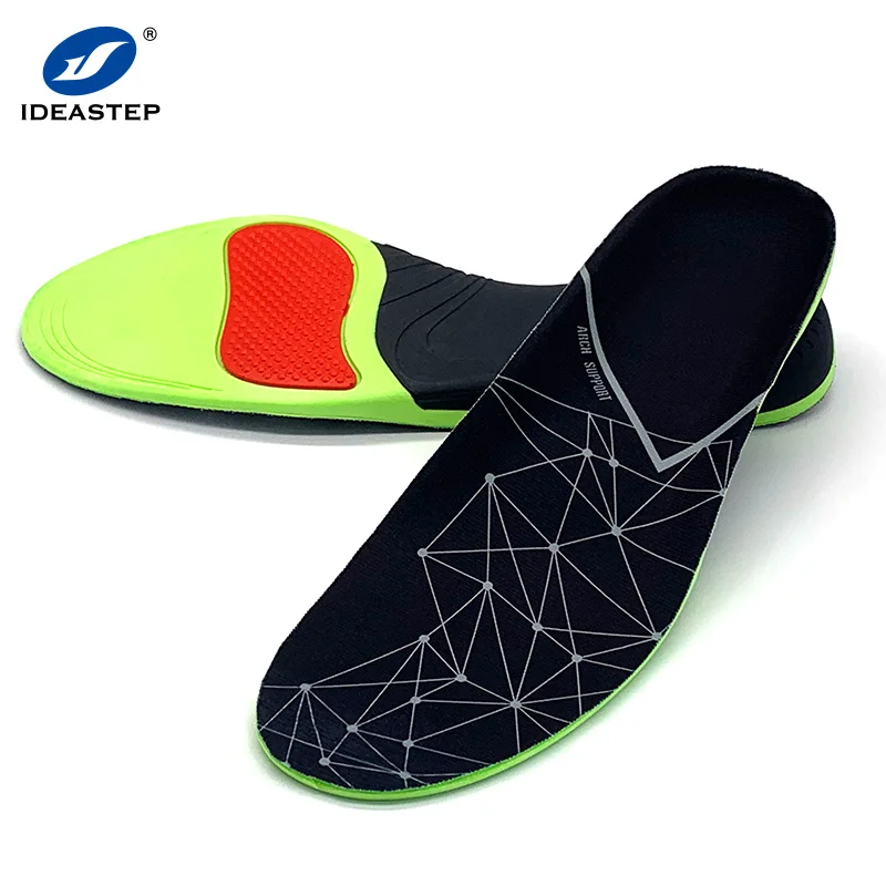 Ideastep Plantar Fasciitis Arch Support Pain Relief Shoe Inserts Gel Pad 2021 Hot Selling Insoles for Shoes
