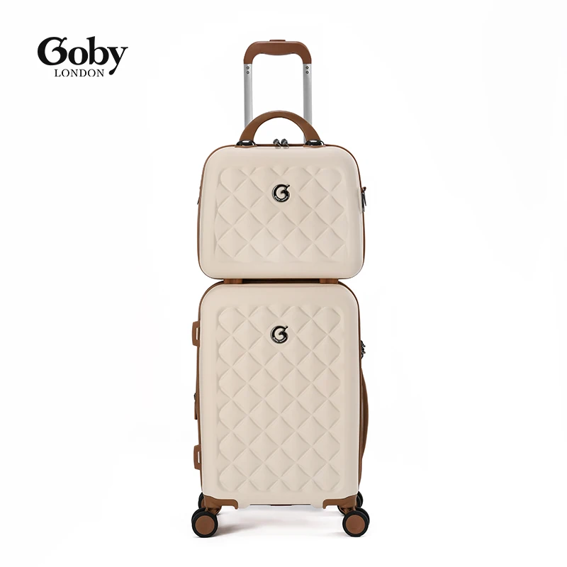 Goby London Ultra-Light luggage Set 14/20/25/29 Inch ABS Large Capacity Trolley Case Expandable Boarding Suitcase with Wheels