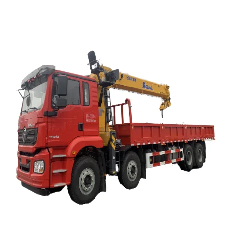 Truck Trailers with Lifting Crane Efficient Product for Heavy Lifting Needs