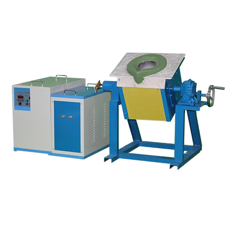 Industrial Copper Gold Silver Iron and Aluminum Electric Induction Melting Furnace