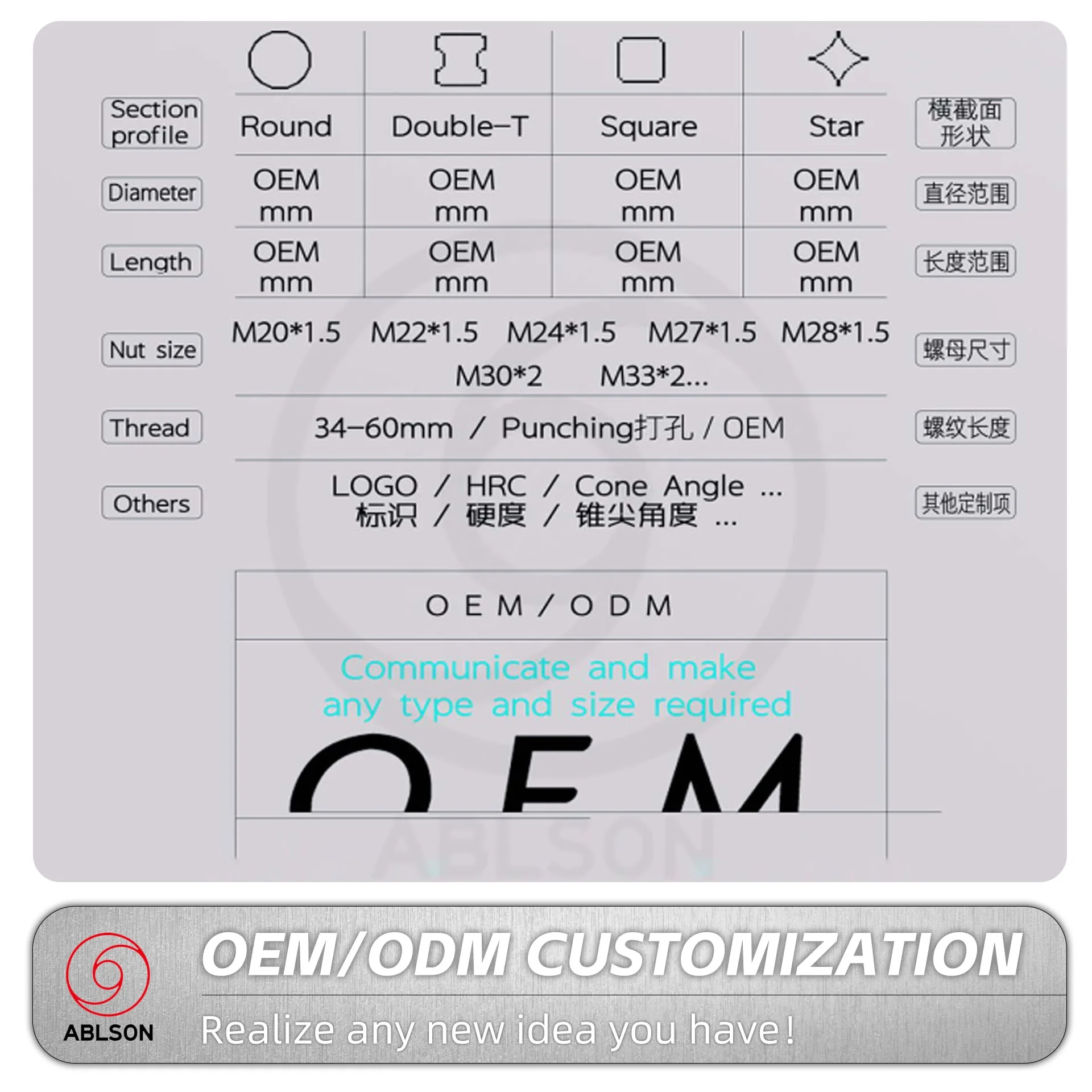 ABLSON Forged Cranked Tines For Hay Loader Tractor With Hay Bale Spear And Loader Tines Bale Spears For Hinomoto Tractor Parts