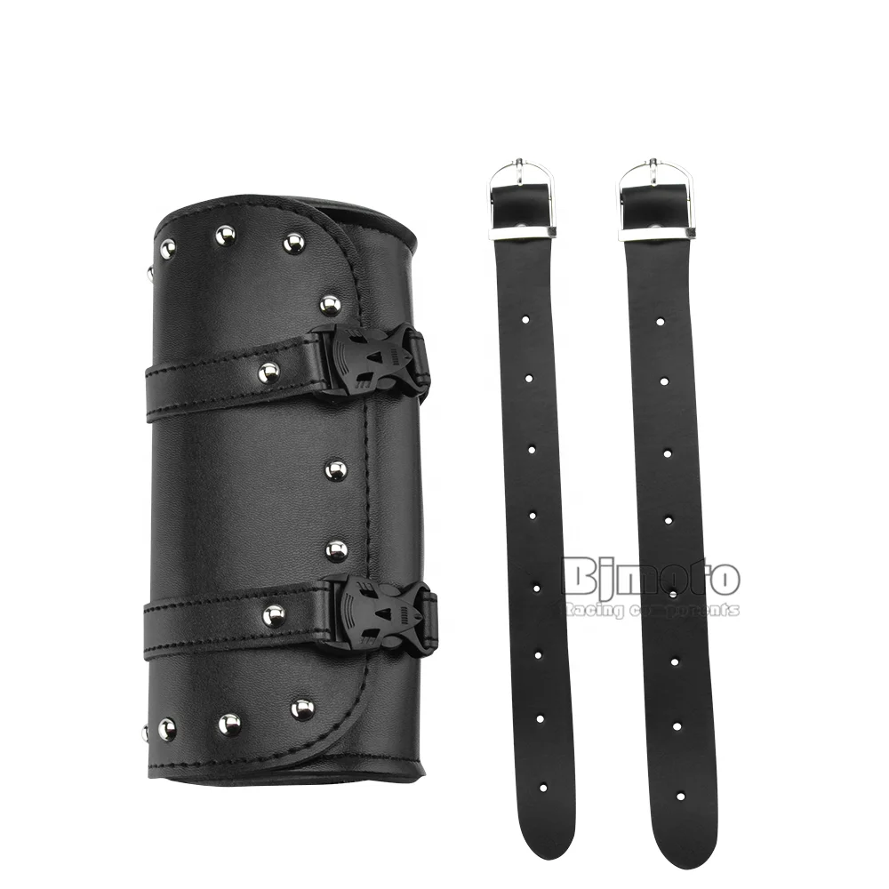 Leather Motorcycle Bags Electric Scooter Saddle Bag For Citycoco