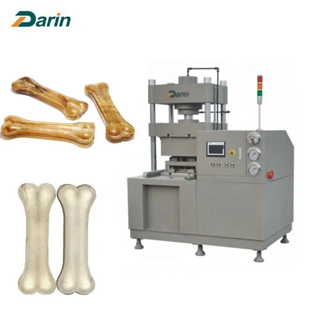 Rawhide Dog Bones Pressing Machine Cowhide Dog Snacks Making Machine Sheep Skin Bone Pressing Machine