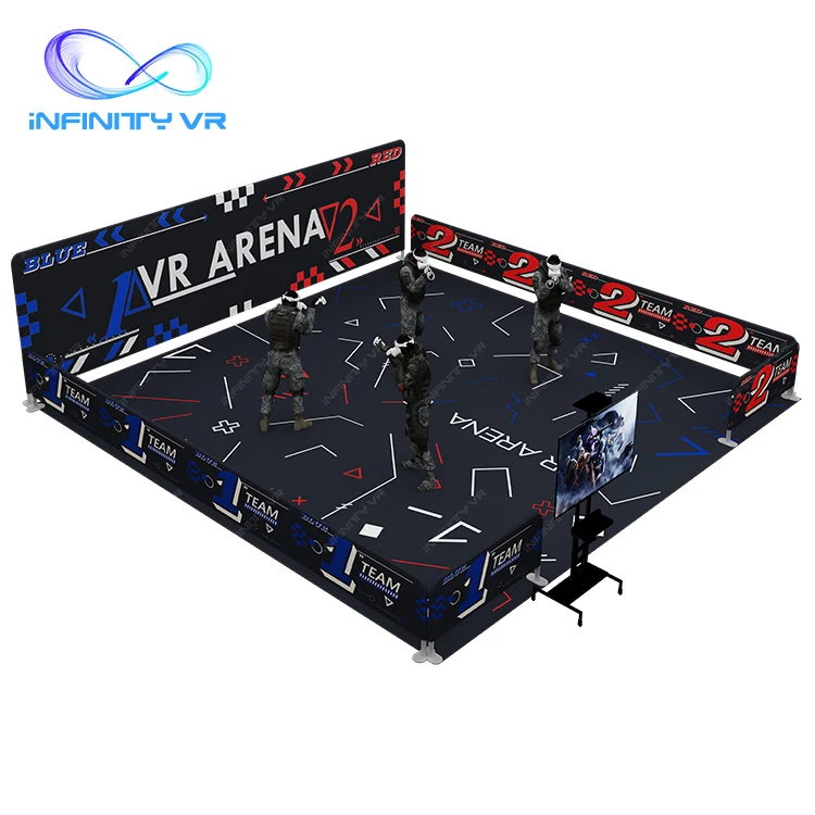 Infinity VR Amusement Park 9D Shooting VR Arcade Escape Room Vr Shooting Game Simulator Virtual Reality Free Roam Arena