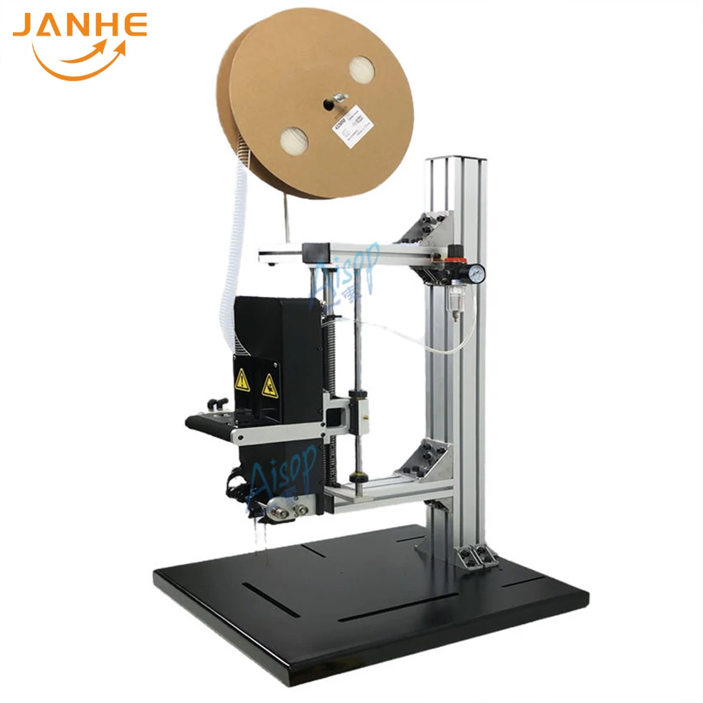 2018 New products double needle elastic staple wire making fasteners machine pneumatic staple machine