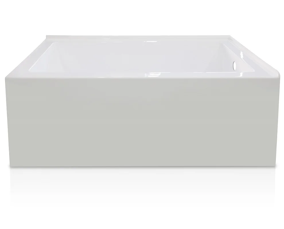 5 Years Warranty Adult Soaking Alcove Acrylic Large Bathtubs Freestanding Bathroom Bathtub For Modern Bathroom