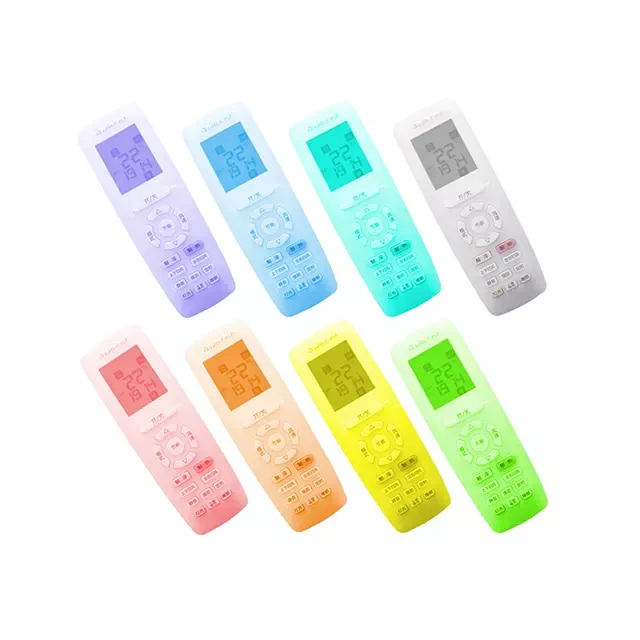 SHANGRONG OEM/ODM silicone Dust proof portable silicone air conditioner TV remote control cover manufacturer