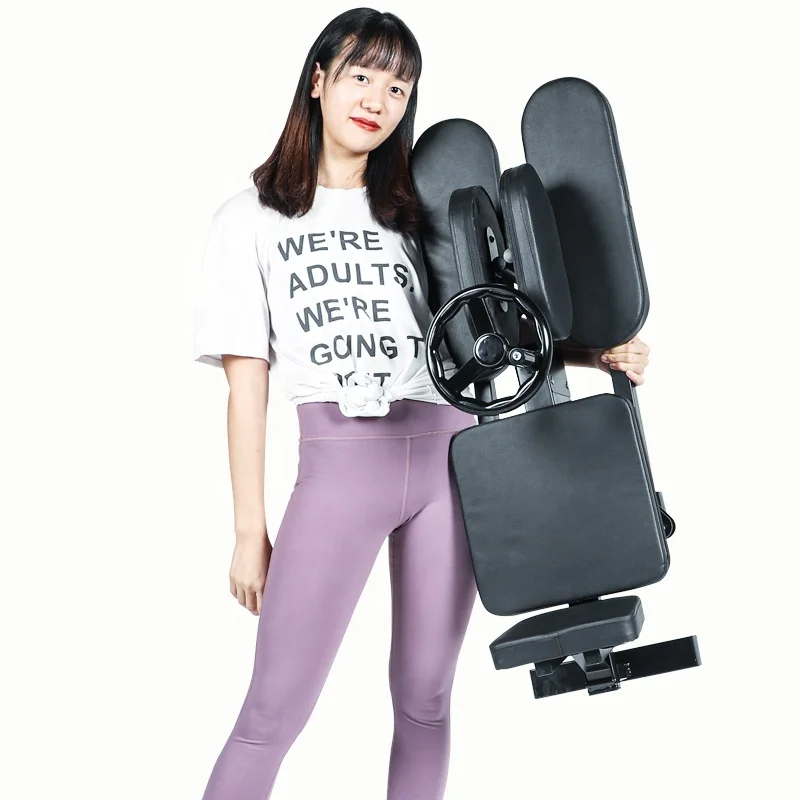 Fitness Body Building Home Use Free Weights Gym Equipment Martial Steel Arts Exercise Leg Stretcher Machine