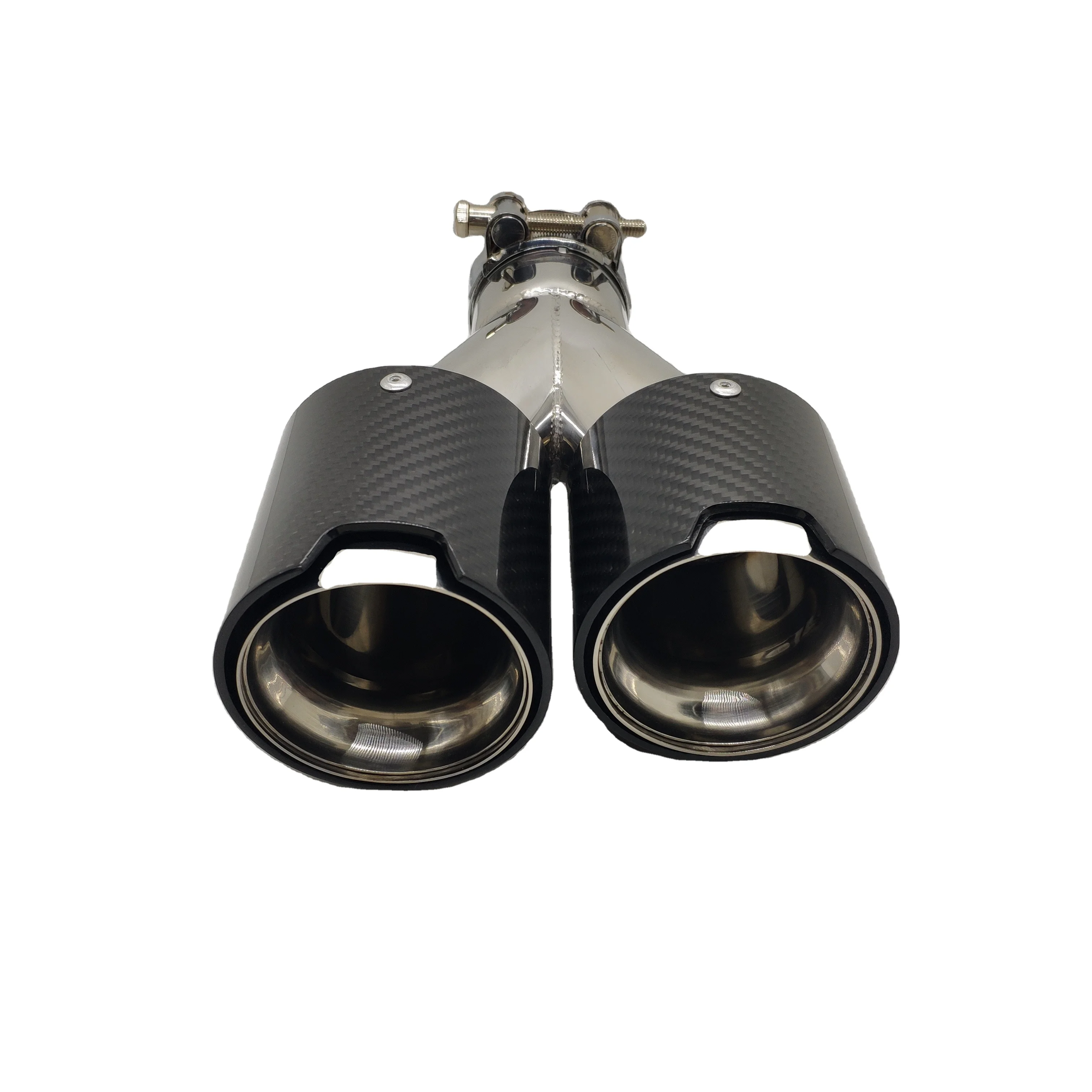 M performance Exhaust Tip Dual Outlet Carbon Fiber Exhaust Muffler Pipe for BMW M3 M4