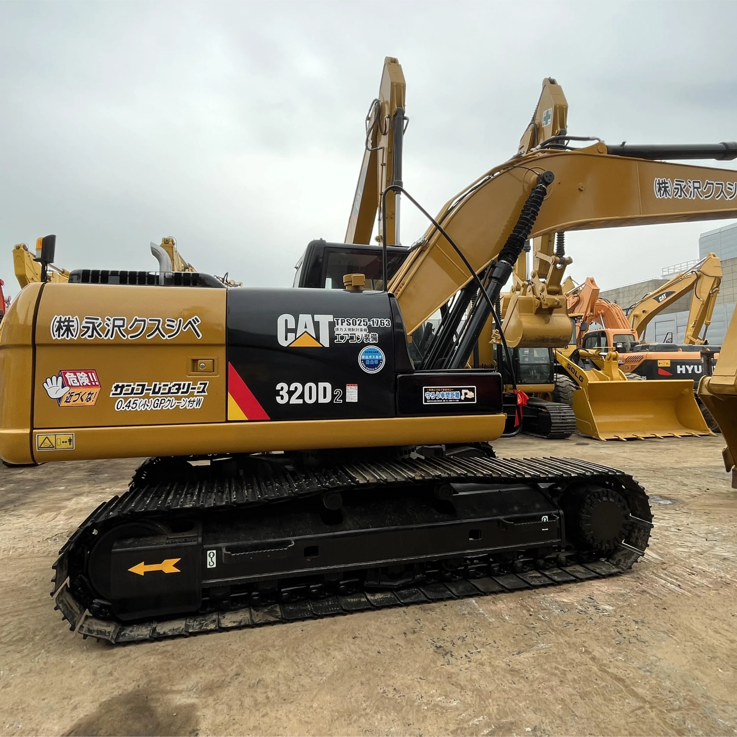 Used excavators cat 320d  cat 20 ton excavator with excellent condition for sale
