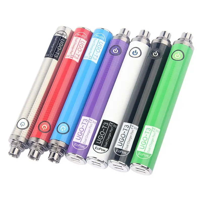 UGO T3 Vape Pen Battery 1300mah Variable  Voltage USB Passthrough