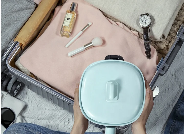 Friendly and Portable Multi-purpose Deep Fryer Electric Cooker Multi Color Pizza Frying Pan Tempered Glass Multi Purpose 1200