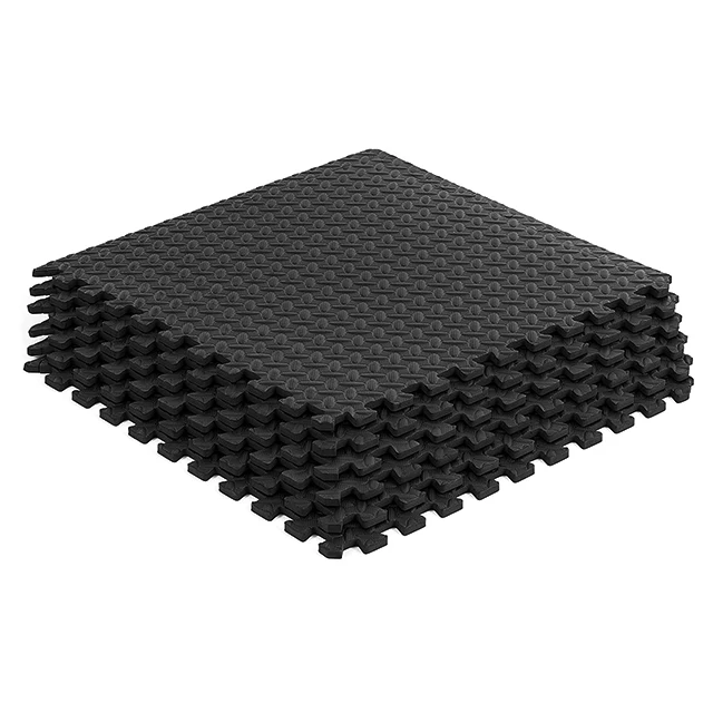 Черный EVA пенопластовый коврик 60*60*1 2 см толстый заказной принт высокое качество защитный пол с более низкой ценой