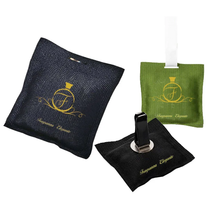 Customized Promotional Hanging wardrobe scented sachet bag Auto air freshener sachet scented beads scented sachet for car