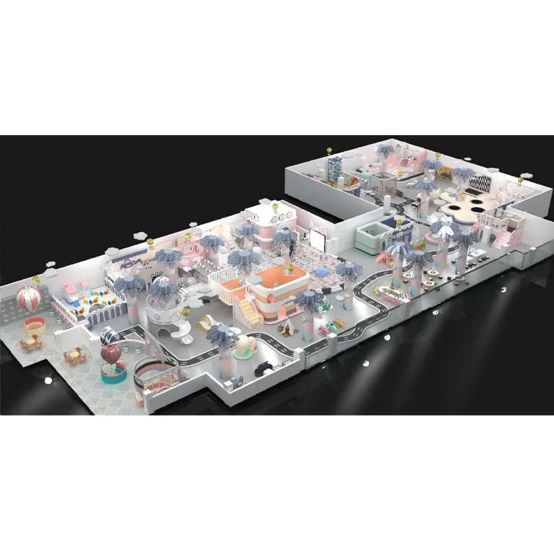 Commercial Indoor Playground Kids Softplay Equipment Candy Theme Mini Indoor Playground Entertainment For Kids Children