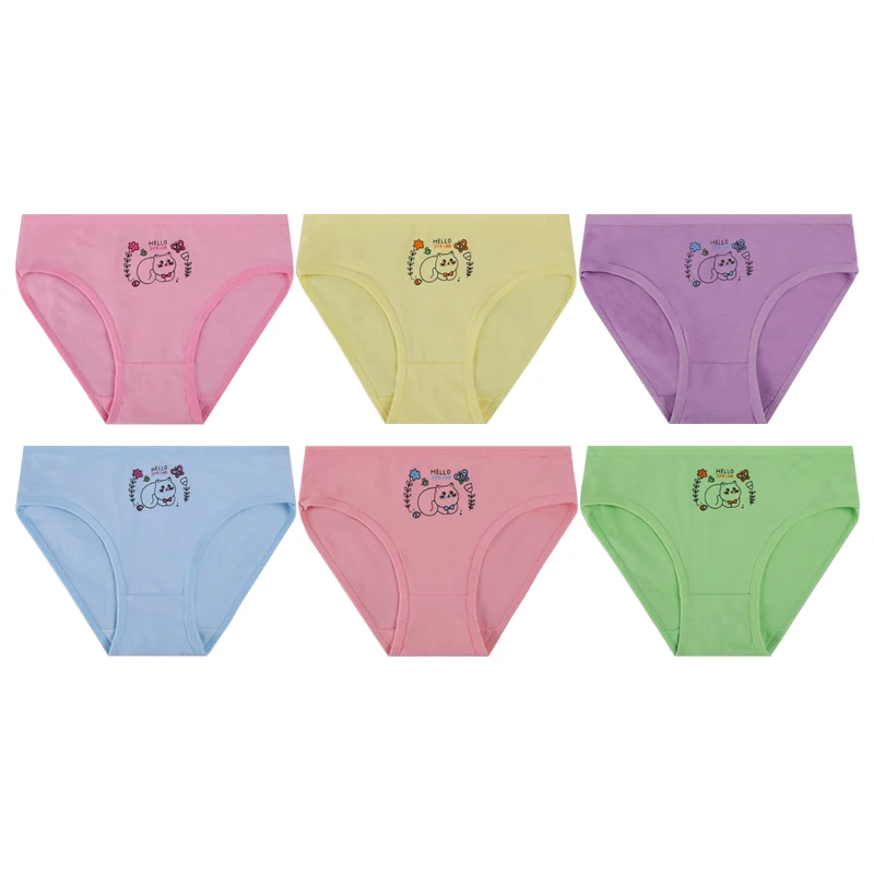 UOKIN Hot selling cotton underwear children underwear girl korean kids underwear for wholesale panties