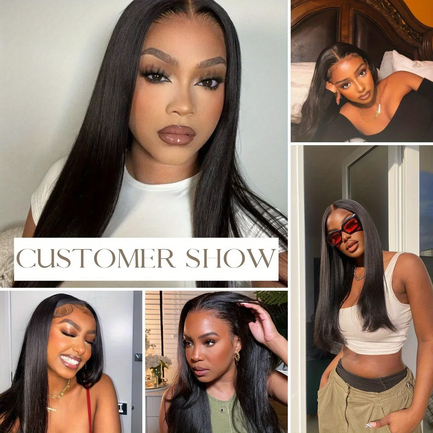 RU Fashion 13*4 Straight Lace Closure Natural Color Breathable Full Lace Base 10-22 Inch woman Hair System