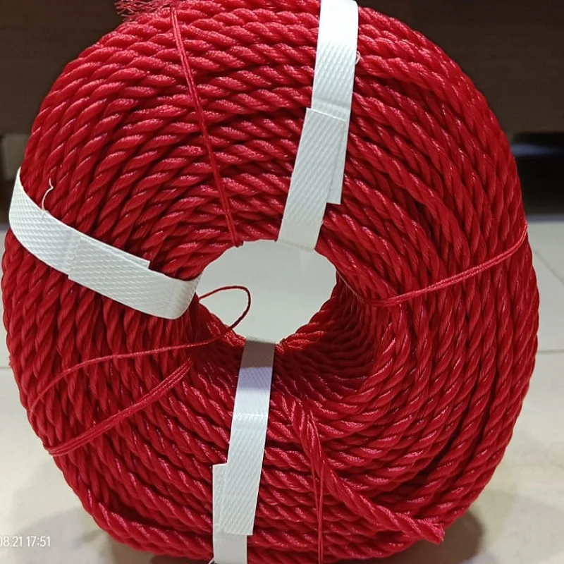 Wholesale Colorful 3-Strand PE Strong Fishing Rope for Outdoor Sports and Leisure Activities at Low Prices