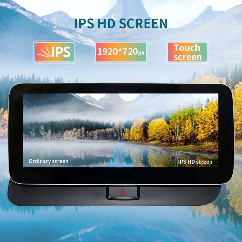 10.25/12.3 Inch Android 14 Car Radio for Audi Q5 2009-2020 Wireless carplay Auto GPS Navi Car Multimedia Player Screen
