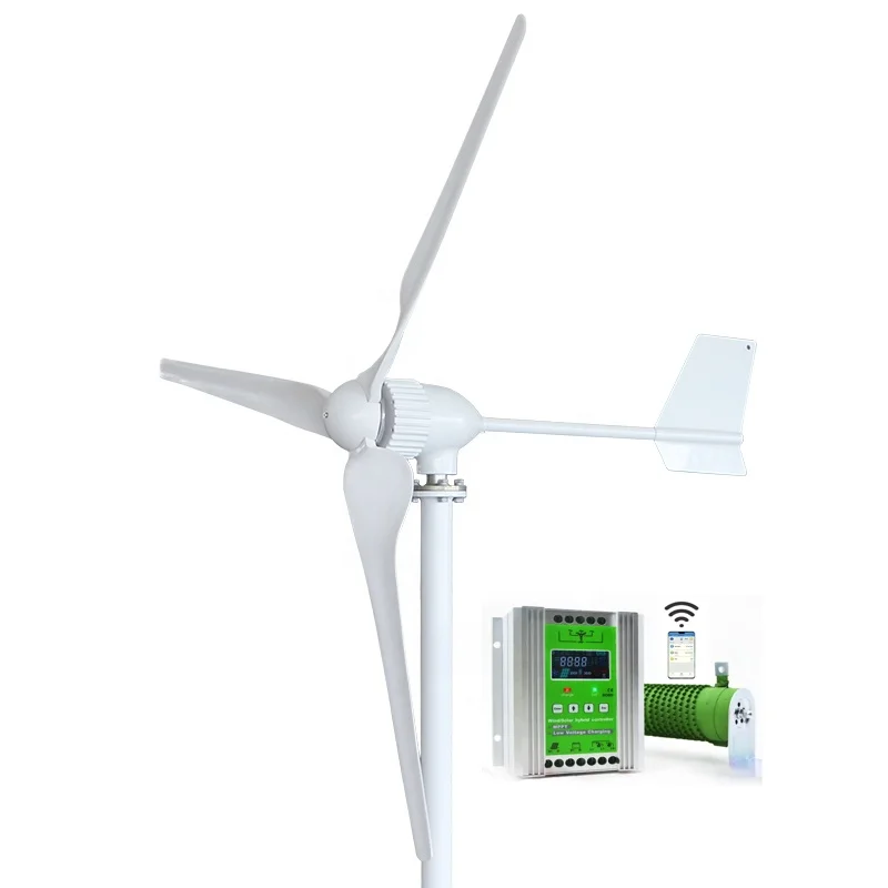free energy wind generator 1000w 2000w 3000w 5kw 10kw 20kw horizontal wind turbine