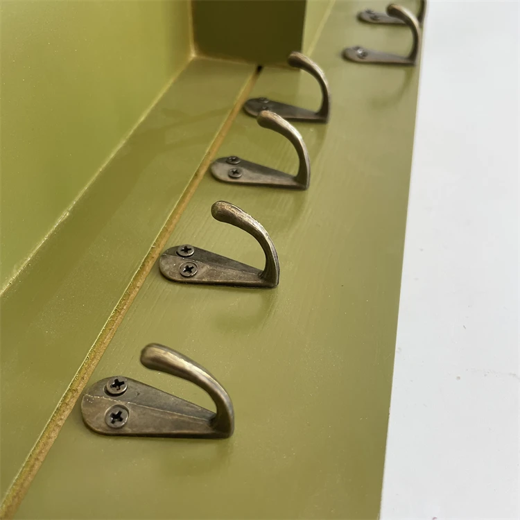 Floating Shelf Rock Rack Hanger Entryway Mail Organizer Keys Dog Leash Umbrella Letters Modern Wood Mail And Key Holder For Wall