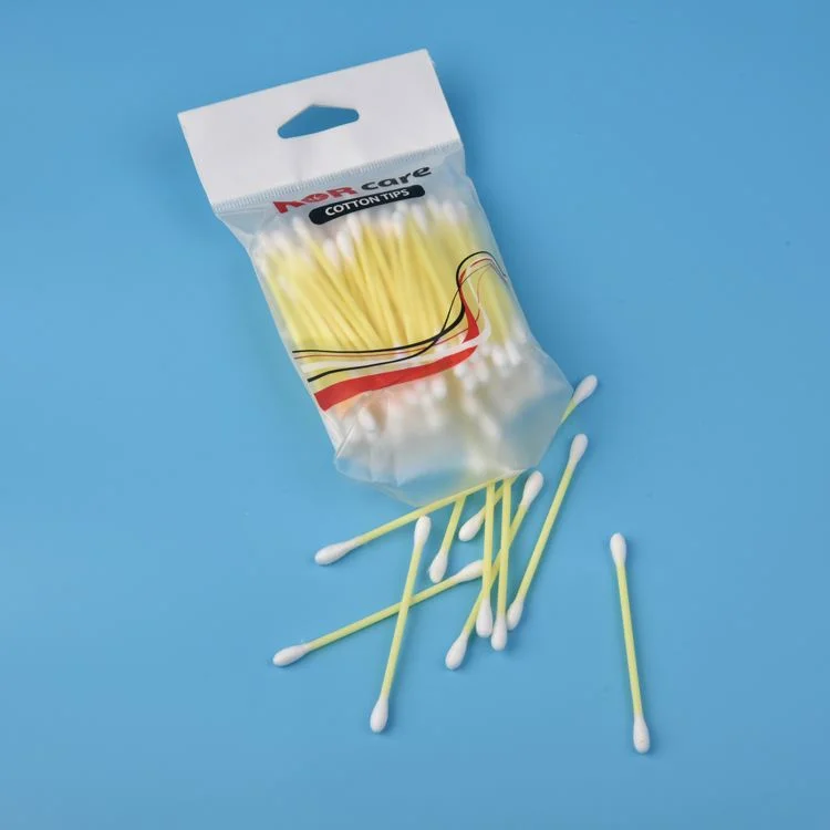 swab ear soft green paper 500 count cotton swabs