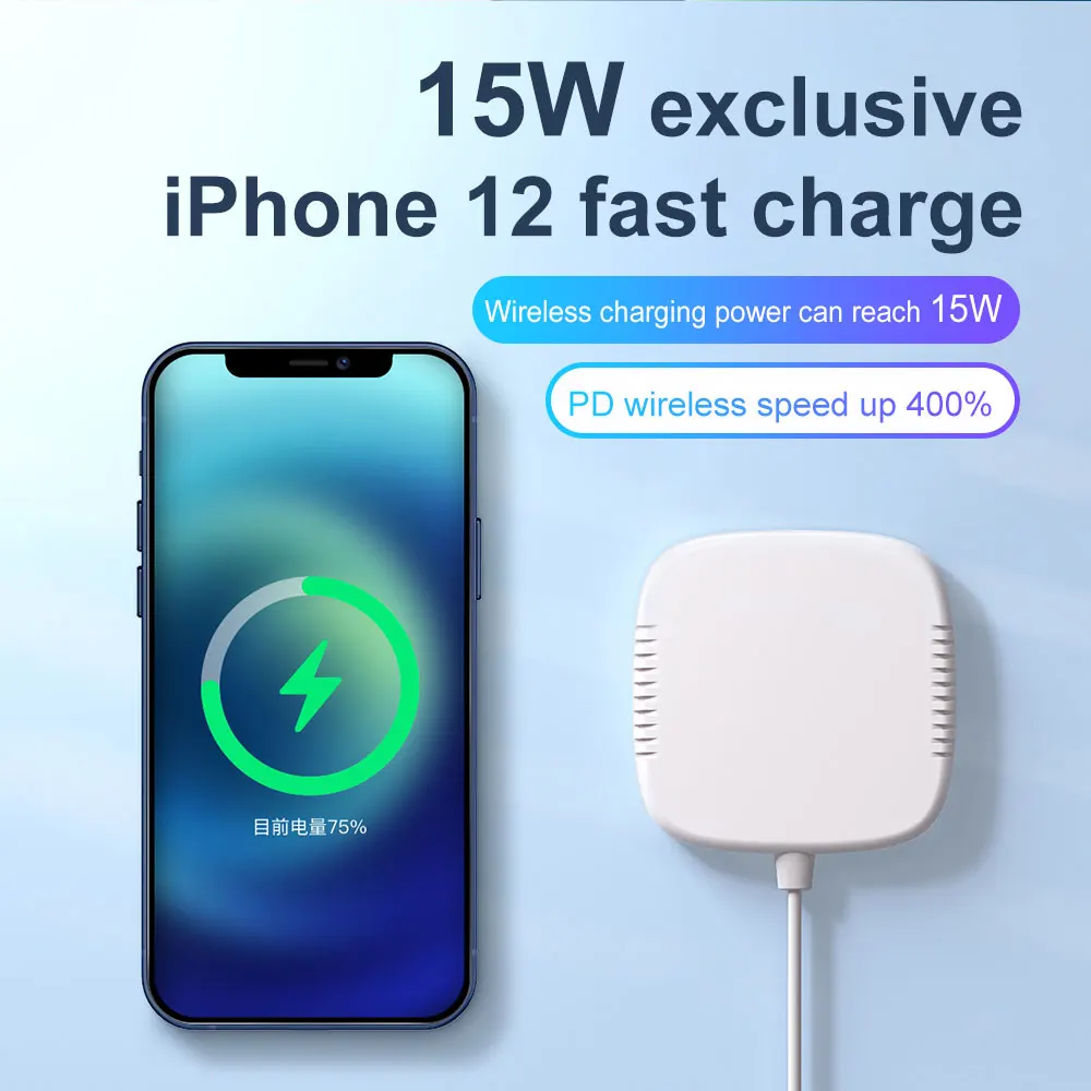 IPSKY телефон зарядное устройство продукты совершенно новый стиль 15W беспроводное подставка для iphone android