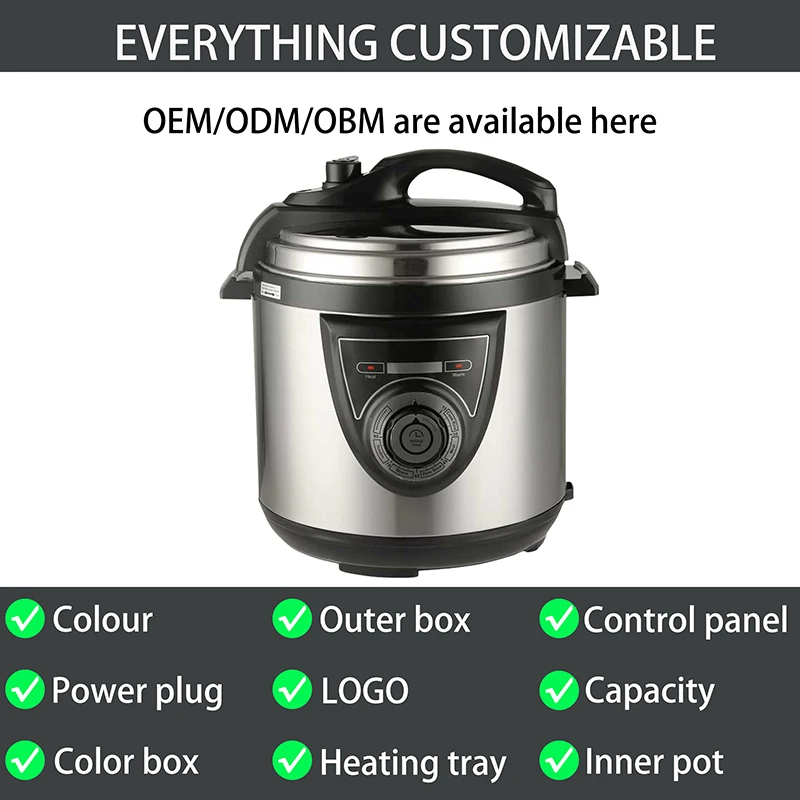 In Stock 5l 6l 14-in-1 instant duo plus 9-in-1 pot automatic capacity electric kitchen rice cooker Electric pressure cooker