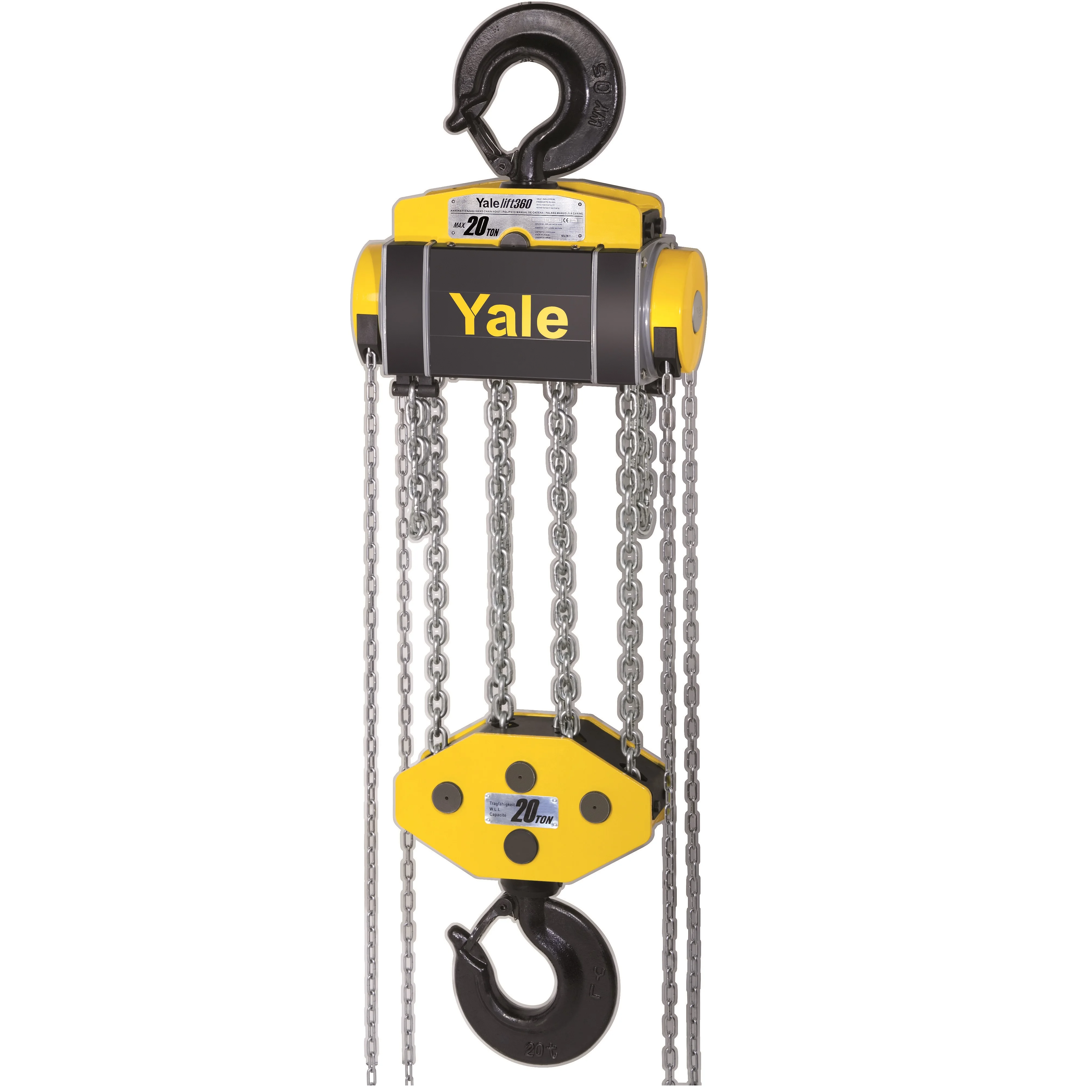 International Standard Anti-Drop Manual Chain Hoist with Geared Type Trolley for Gantry Crane