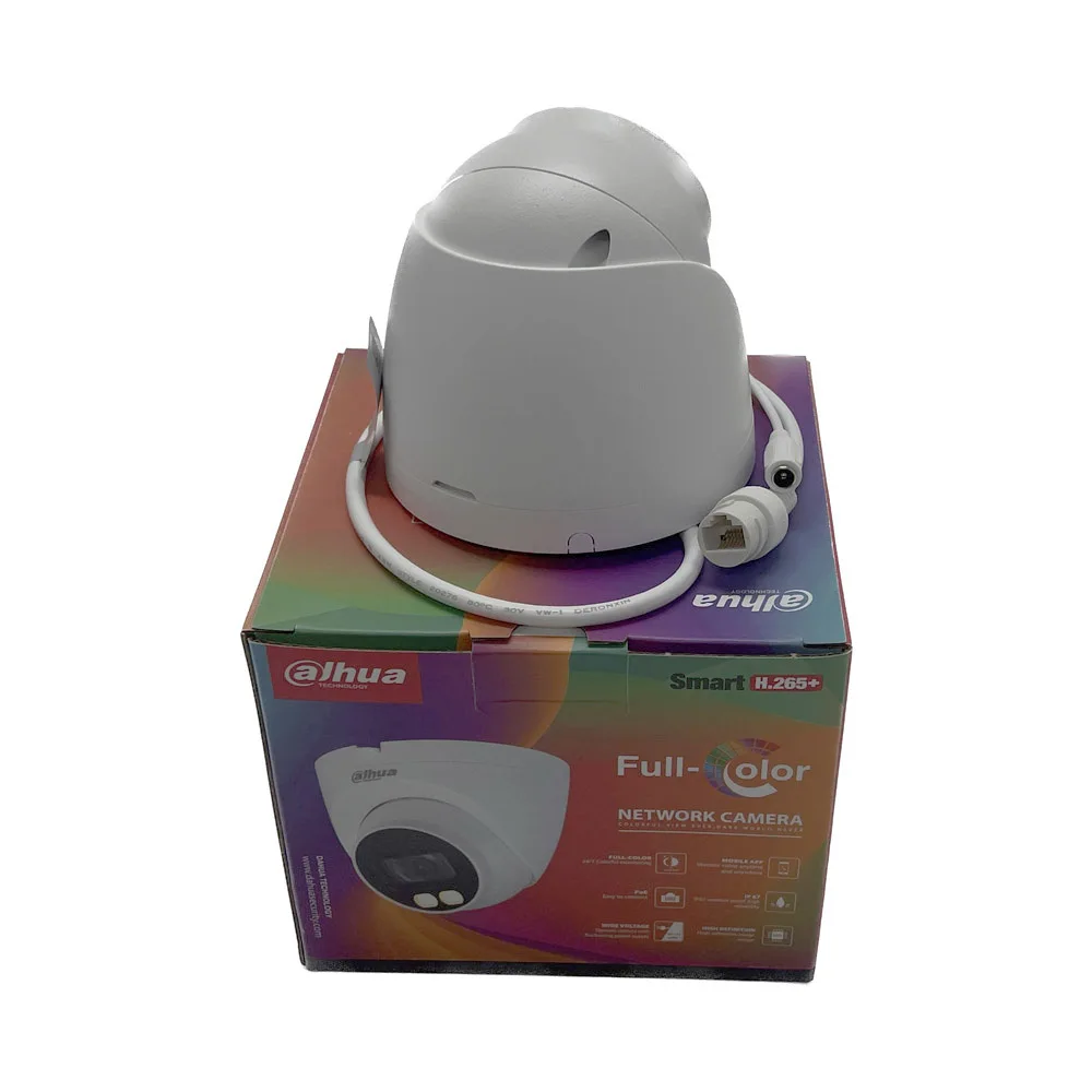 Dahua IPC-HDW2439T-AS-LED-S2 4MP Lite Full-color Fixed-focal Eyeball Network Camera