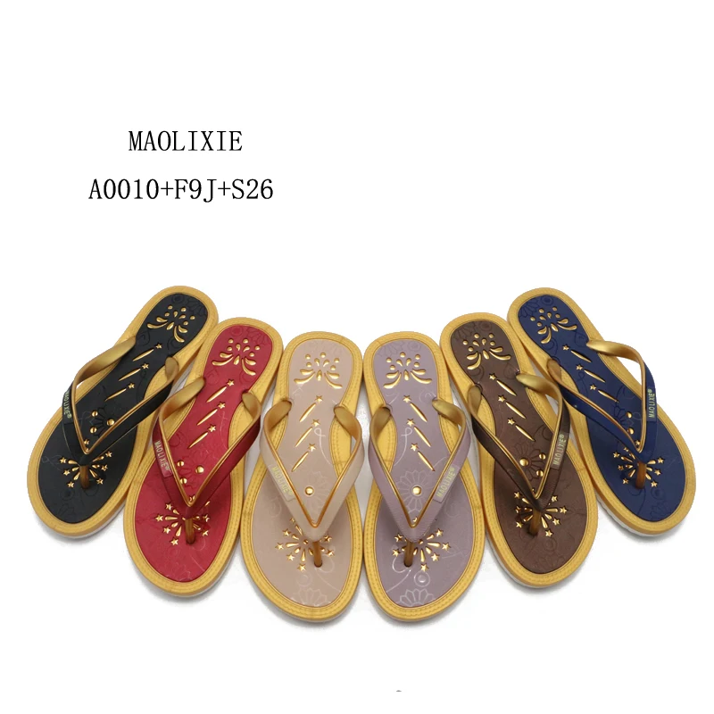 Summer Flip-flops Stylish Designers Ladies Sleeper Chappals for Women Flip Flops Slippers
