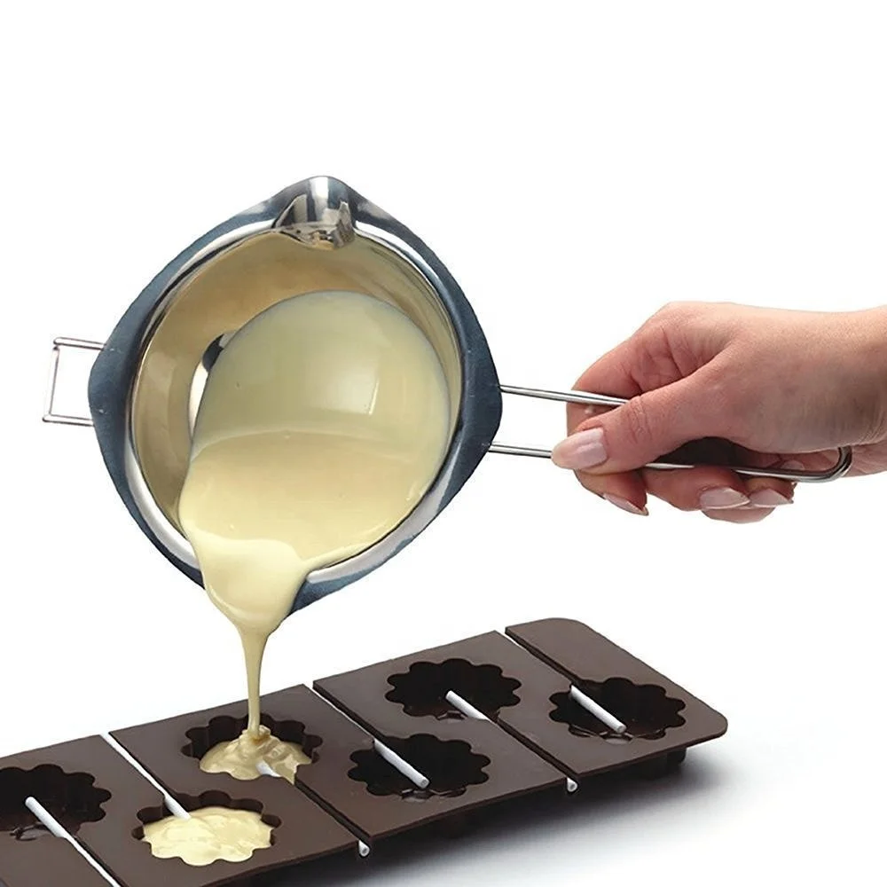 Stainless Steel Double Boiler Pot for Melting Chocolate, Candy and Candle Making,  Chocolate Melting Pot