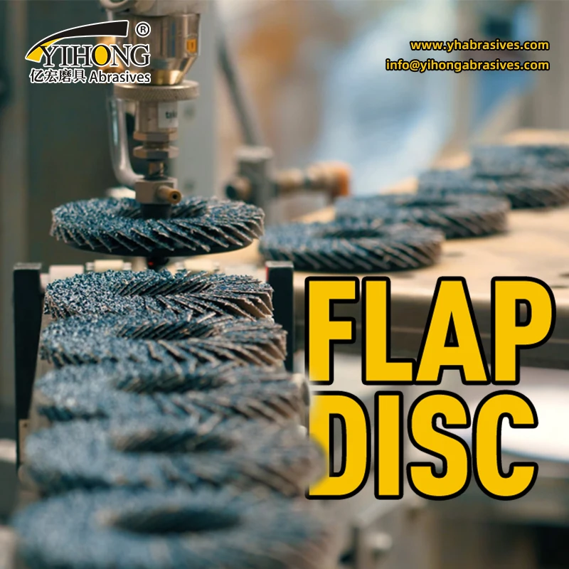 Abrasive Tools 125x22mm Zirconia Flap Disc 80 Grit 5inch Coated Grinding Wheel For Polishing Metal