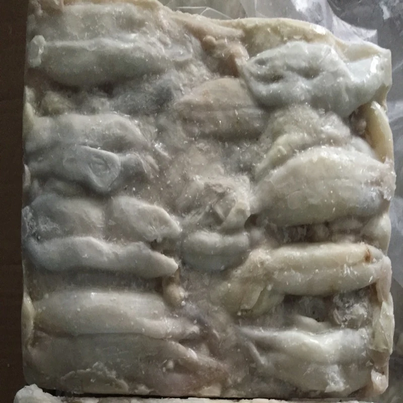New selling frozen wholesale Wholesaler seafood squid roe raw material block in stock