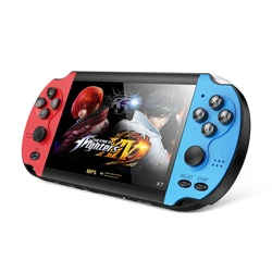 Portable Retro X7 Game Console Handheld 4.5 Inch Screen Real Camera Video Games Consoles Game Player