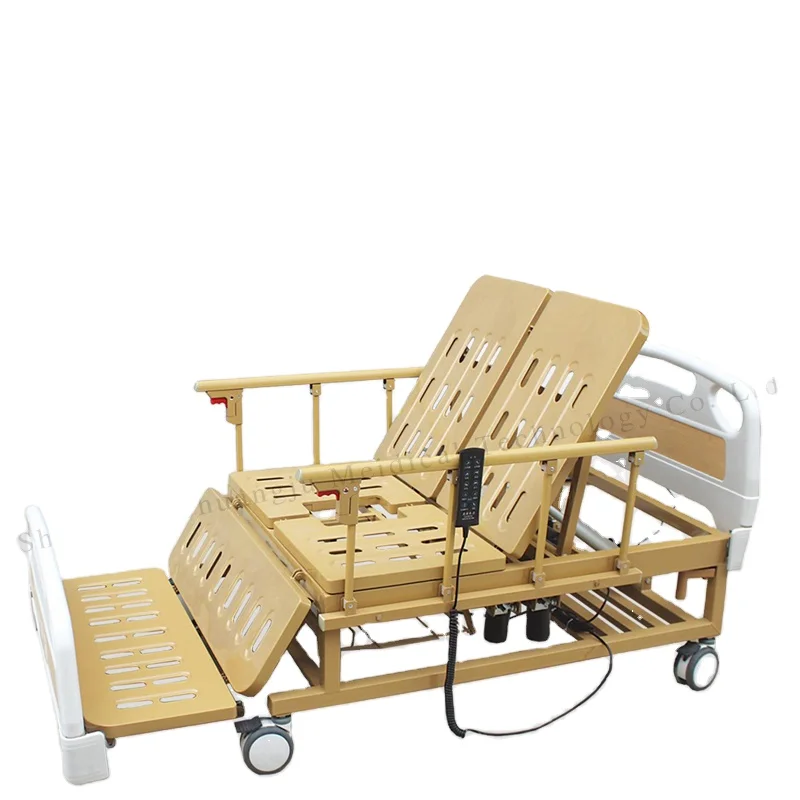 Cheap price ICU ward room 6 six function electric hospital bed electronic medical bed for patient