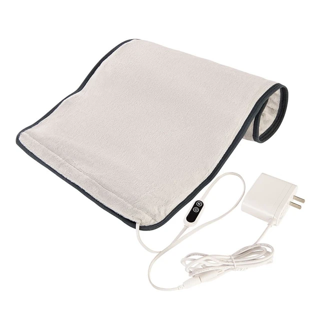 12V Low voltage 24x12' Heated blanket Soft portable battery rechargeable Electric Usb Wearable Heated Blanket