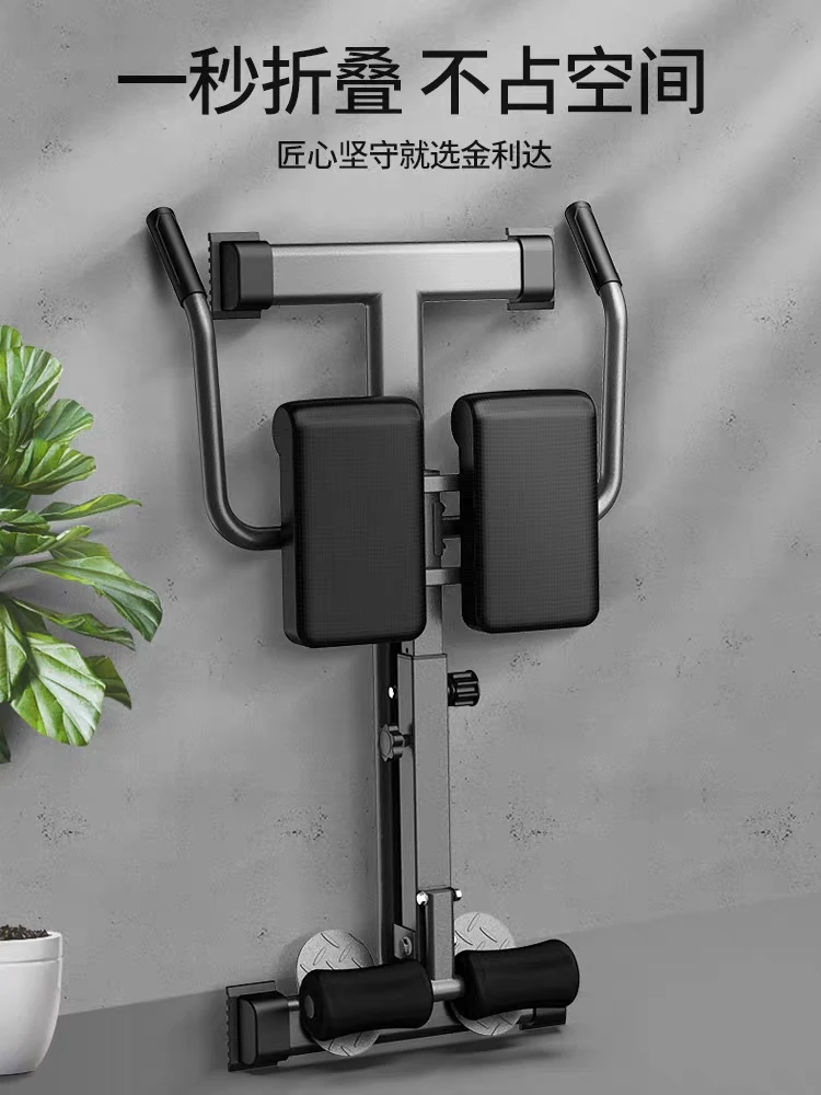 Factory direct Foldable Adjustable fitness equipment Roman Chair train core muscle