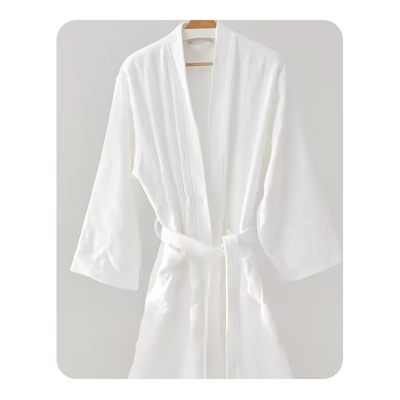 Custom Hotel Bathrobe Airplane Cruise Room Bathrobe