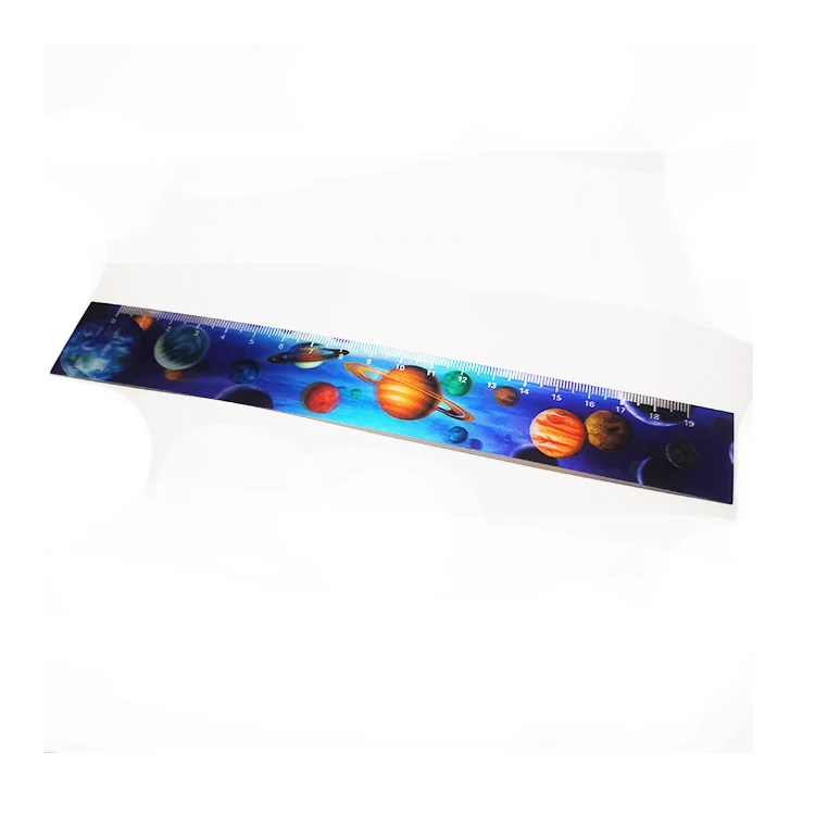 Promotional soft long flexible plastic rulers for office and school