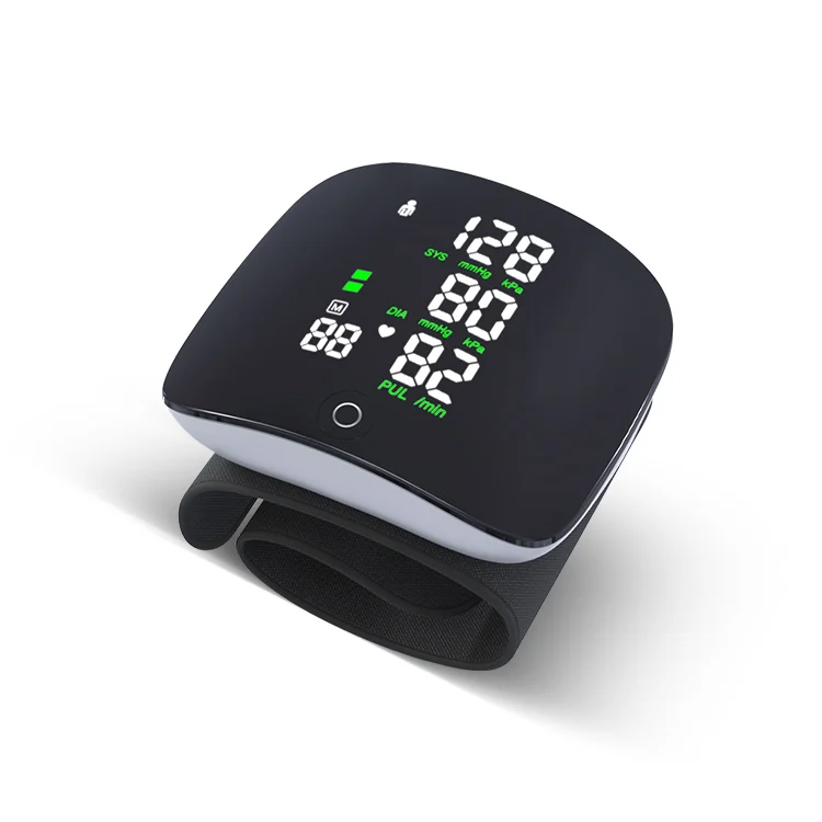 English Language Speaking Digital Sphygmomanometers Arm Blood Pressure Monitor for Blind People