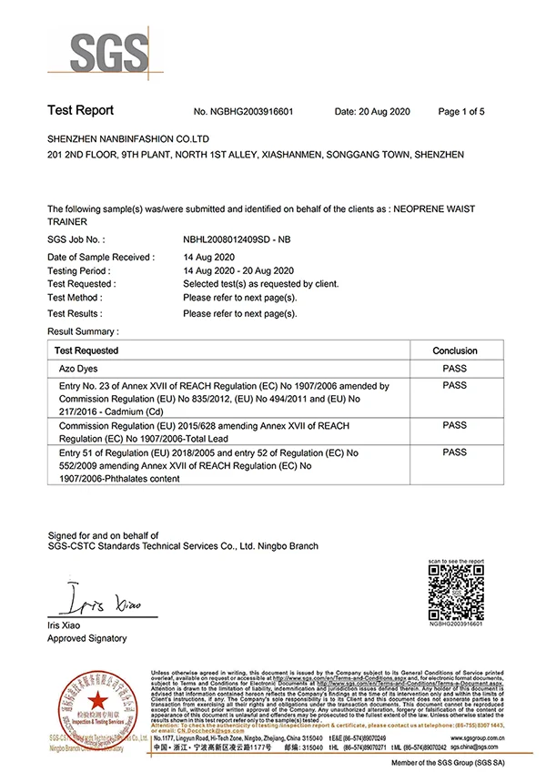  Корсет для талии NANBIN из неопрена большие размеры