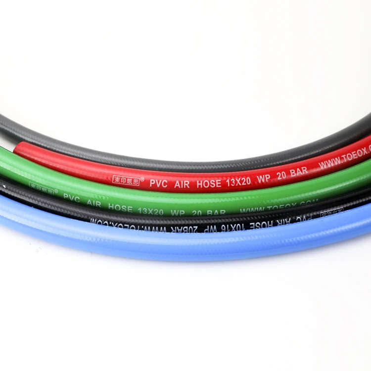 Хорошее сопротивление истиранию легкий многоцелевой гибкий пневматический шланг из ПВХ высокого