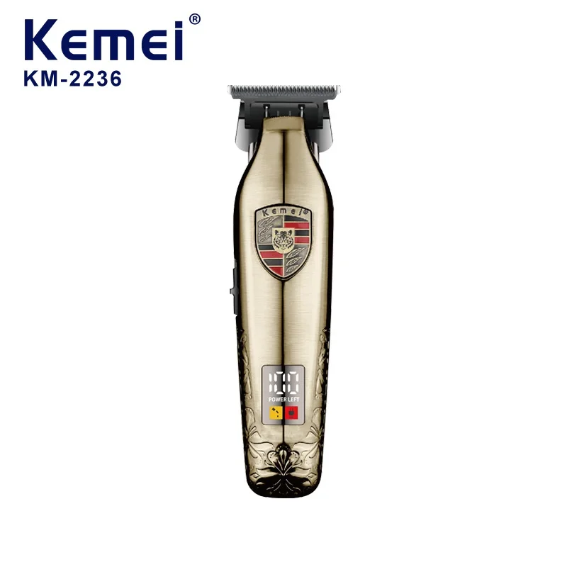 KEMEI km-2236 Professional Electric Hair Trimmers 7500 Rpm Rechargeable Hair Cutter Clippers For Barber Shop